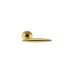 Дверная ручка Colombo Design Pegaso золото с накладками под ключ (1025) 1025 фото