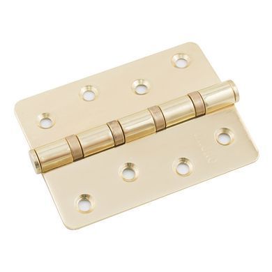 Завіса RDA 100 * 4 * 2,2 (4 підш, нержавіюча сталь) закриваюча R7 PB латунь (46062) 46062 фото