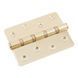 Завіса RDA 100 * 4 * 2,2 (4 підш, нержавіюча сталь) закриваюча R7 PB латунь (46062)