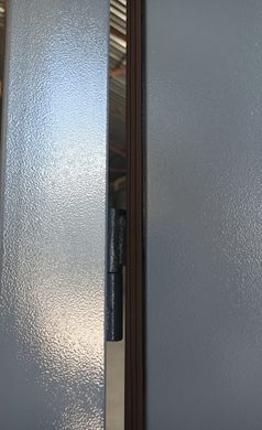 Двері вхідні REDFORT Технічні 2 листа металу сірі 40300691 фото