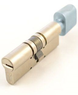 Цилиндр MUL-T-LOCK MT5+ XP 90 мм ( 45x45T ) Ключ-Тумблер 5KEY CAM30 Никель сатин / Хром полированный MTL7000018446 фото