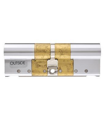 Циліндр ABLOY PROTEC2 MOD 122 мм (61x61) Ключ-Ключ 3KEY CY322 CAM30 Хром полірований ABL7000017639 фото