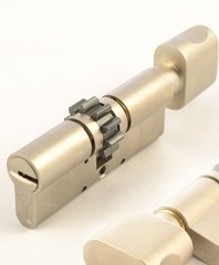 Цилиндр MUL-T-LOCK MT5+ XP 80 мм ( 40x40T ) Ключ-Тумблер 3KEY CGW Никель сатин / Никель сатин MTL7000019430 фото