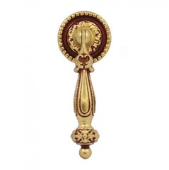 Мебельная ручка Ompporro 424 70 мм, античное золото (49083) 49083 фото