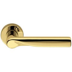 Дверна ручка Colombo Design Libra золото з накладками під ключ (1021), Золото