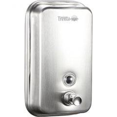 Дозатор для жидкого мыла Trento нержавеющая сталь / хром матовый, 500 мл (60442) 60442 фото