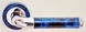 Дверна ручка Fimet Club Line хром/синій R ф/з (sale) (4150) 4150 фото