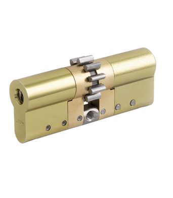 Циліндр ABLOY PROTEC2 HARD MOD 118 мм (62Hx56) Ключ-Ключ 3KEY CY332 CGW Латунь полірована ABL7000000060 фото