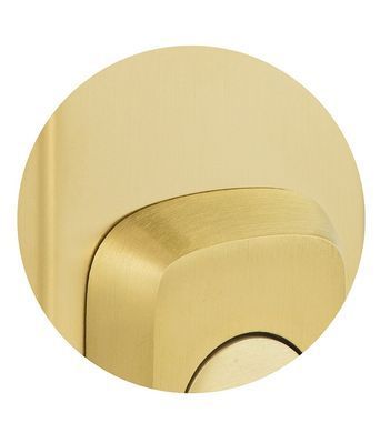 Фурнітура захисна ROSTEX *ASTRA R mov-mov DIN PLATE 72мм Титан_PVD_мат 22мм 38-55мм 3клас Astra TI_MAT Комплект RST-4039248203 фото