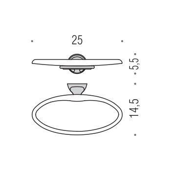Мильниця Colombo Design Melo B1203 (2864) 2864 фото