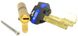 Дверной цилиндр HardLock K-series 90мм (45х45) Золотой (ключ-ключ)