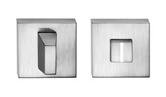 Дверна накладка WC 801-96 хром матовий (49145), Хром матовый