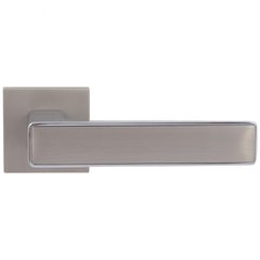 Дверна ручка на розетті RDA Line, хром/нікель брашований матовий, розетта 6мм 58654 фото