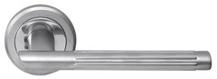 Дверна ручка на розетті RDA 5250 (4877) RSB/SC матовий хром 21025 фото