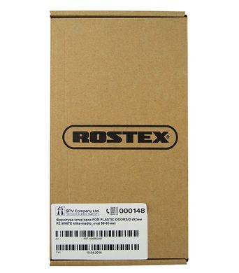Фурнитура защитная ROSTEX PROFILE Z fix-mov PZ PLATE 92мм Фарба_била 58-61мм Ovalne/Baryt WHITE Комплект RST-4046802497 фото