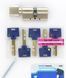 Циліндр MUL-T-LOCK INTERACTIVE+ XP 95 мм (45x50T) Ключ-Тумблер 3in1 3KEY+1KEY+1KEY CAM30 Нікель сатин / Нікель сатин