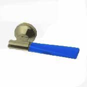 Ручка Mandelli 3001 Alea полірована латунь/синій R WC (2800) 2800 фото