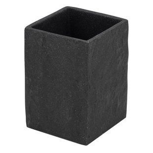 Стакан для зубних щіток Trento Black Stone (46588) 46588 фото