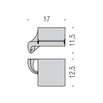 Тримач туалетного паперу Colombo Design Link B2491 (2886) 2886 фото