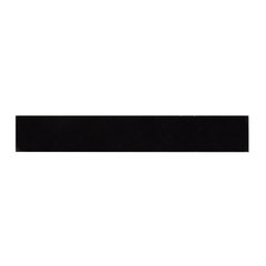 Декоративна вставка Tupai 142x21,5, чорний глянець, 2мм, Черный глянец
