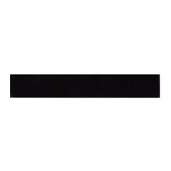 Декоративная вставка Tupai 142x21,5, черный глянец, 2мм (52793) 52793 фото