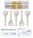 Циліндр ABLOY PROTEC2 MOD 107 мм (51x56) Ключ-Ключ 5KEY CY322 CAM30 Хром полірований