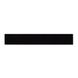 Декоративная вставка Tupai 142x21,5, черный глянец, 2мм (52793) 52793 фото