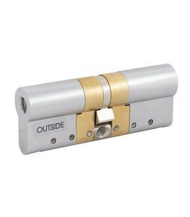 Циліндр ABLOY PROTEC2 MOD 107 мм (51x56) Ключ-Ключ 3KEY CY322 CAM30 Хром матовий ABL7000000467 фото
