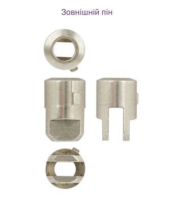 Циліндр MUL-T-LOCK ClassicPro XP 75 мм (40x35T) Ключ-Тумблер 3KEY CAM30 Нікель сатин / Хром полірований MTL7000019389 фото