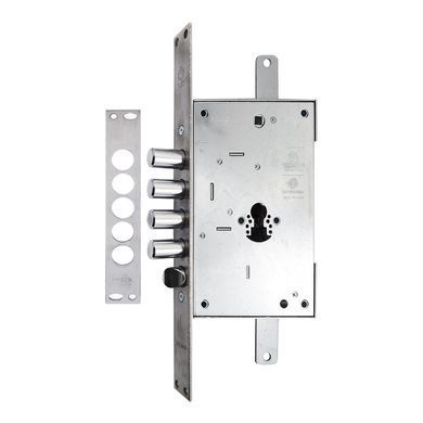 Securemme 2603RCR0328CXX Механізм замка 4-ригеля з засувкою, під циліндр мц 85мм 50692 фото