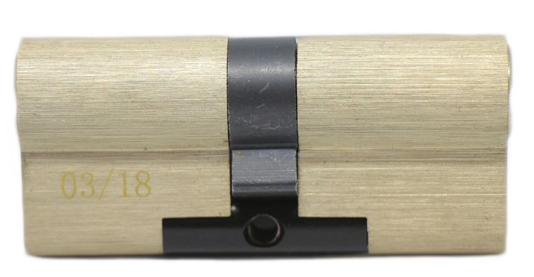 Дверной цилиндр HardLock K-series 80мм (40х40) Сатин (ключ-ключ) newK-80-40x40s фото