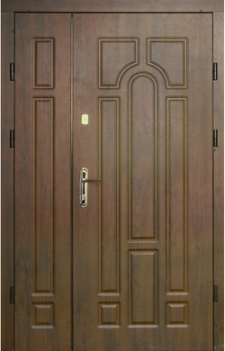 Двері вхідні REDFORT 1200 Арка з притвором вулиця 40300361 фото