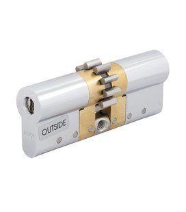 Цилиндр ABLOY PROTEC2 MOD 92 мм ( 41x51 ) Ключ-Ключ 5KEY CY322 CGW Хром полированный ABL7000017209 фото