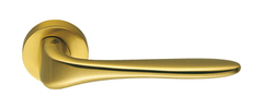 Дверна ручка Colombo Design Madi матове золото 50мм розетта (24138), Золото матовое