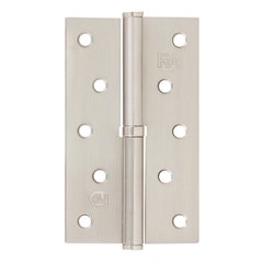 Завіса дверна RDA 125 * 3 * 2,5 (1 підшипник, сталь) матовий нікель (права) (30495) 30495 фото