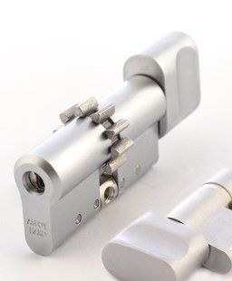 Цилиндр ABLOY PROTEC2 HARD MOD 88 мм ( 47Hx41T ) Ключ-Тумблер 5KEY CY333 CGW Хром матовый / Хром матовый ABL7000021472 фото