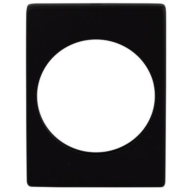 Декоративная накладка Protect для броненакладки 60X80mm d50 Black черная (60458) 60458 фото