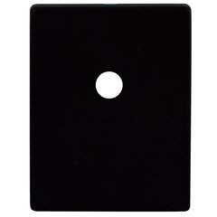 Декоративная накладка Protect под шток 60X80mm Black черная (60459) 60459 фото