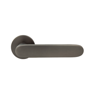 Ручка для дверей на розетке MVM Idis Z-1800 матовой антрацит 6101144 фото