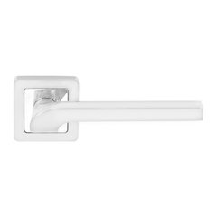 Дверна ручка Comit Flap, білий/хром полірований (49238), Хром полированный/Белый матовый