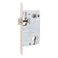 Механизм для межкомнатных дверей AGB Centr B010255006, никель, 85мм (437) 437 фото