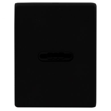 Декоративная накладка Protect под сувальдный ключ 60X80mm Black черная (60461) 60461 фото