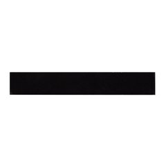 Декоративная вставка Tupai 142x21,5 черный глянец 1мм (54168) 54168 фото