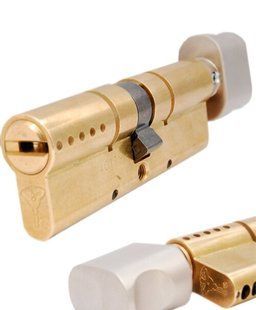 Циліндр MUL-T-LOCK INTERACTIVE+ XP 100 мм (65x35T) Ключ-Тумблер M / S CAM30 Латунь / Нікель сатин MTL7000001994 фото