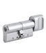 Цилиндр ABLOY PROTEC2 HARD MOD 63 мм ( 32Hx31T ) Ключ-Тумблер M/S CY333 CAM30 Хром полированный / Хром полированный