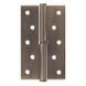 Завіса дверна RDA 125 * 3 * 2,5 (1 підшипник, сталь) матова антична латунь (права) (30501)