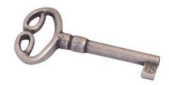Мебельный ключ Bosetti Marella 33053.034BN.25 античное серебро (34896) 34896 фото