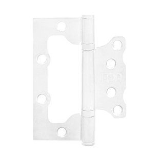 Петля RDA 100*2,5 (2подш, сталь) Eurocento белый White (49124) 49124 фото