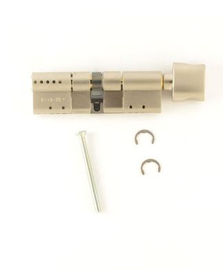 Циліндр MUL-T-LOCK MT5+ MOD 130 мм (55x75T) Ключ-Тумблер O / K CAM30 Нікель сатин / Нікель сатин MTL7000020581 фото