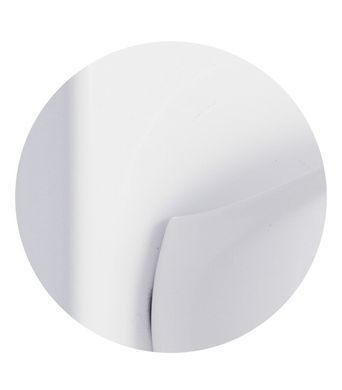 Фурнітура захисна ROSTEX 802/О R fix-mov PZ PLATE 85мм Фарба_біла 58-61мм 3клас Hranate/Baryt WHITE Комплект RST7000008322 фото